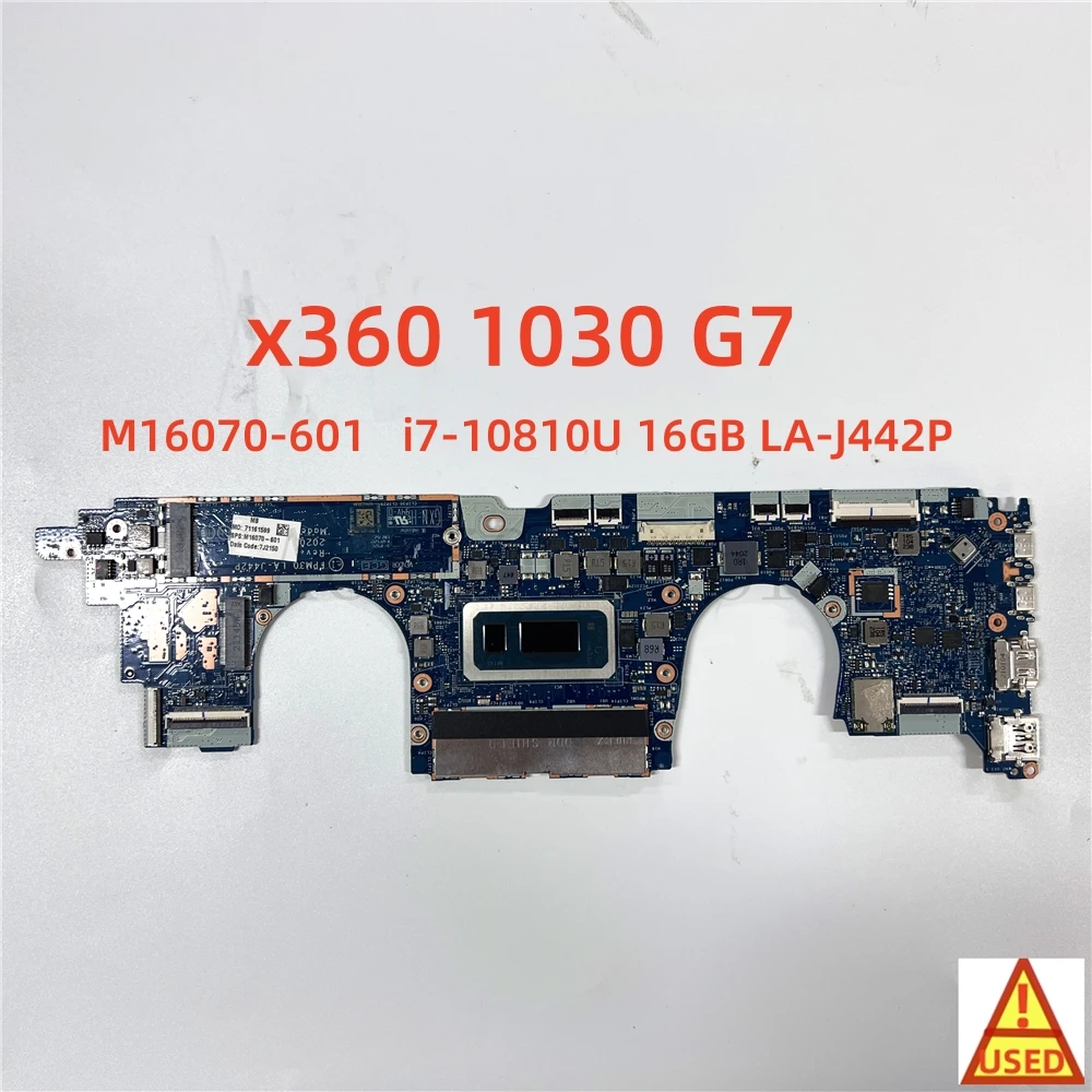 Материнская плата для ноутбука Φ для HP x360 1030 G7 со стандартом памяти 16 Гб оперативной памяти, полностью протестирована и работает идеально
Материнская плата для ноутбука Φ для HP x360 1030 G7 со стандартом памяти 16 Гб оперативной памяти, полностью протестирована и работает идеально