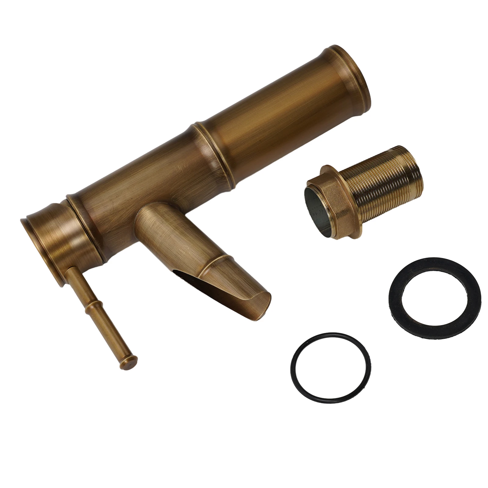 Bathroom Basin Faucet Anti-corrosion Antique Brass Bamboo Shape Faucet Rust-free Sink Faucet Hot And Cold Water
Bathroom Basin Faucet Anti-corrosion Antique Brass Bamboo Shape Faucet Rust-free Sink Faucet Hot And Cold Water