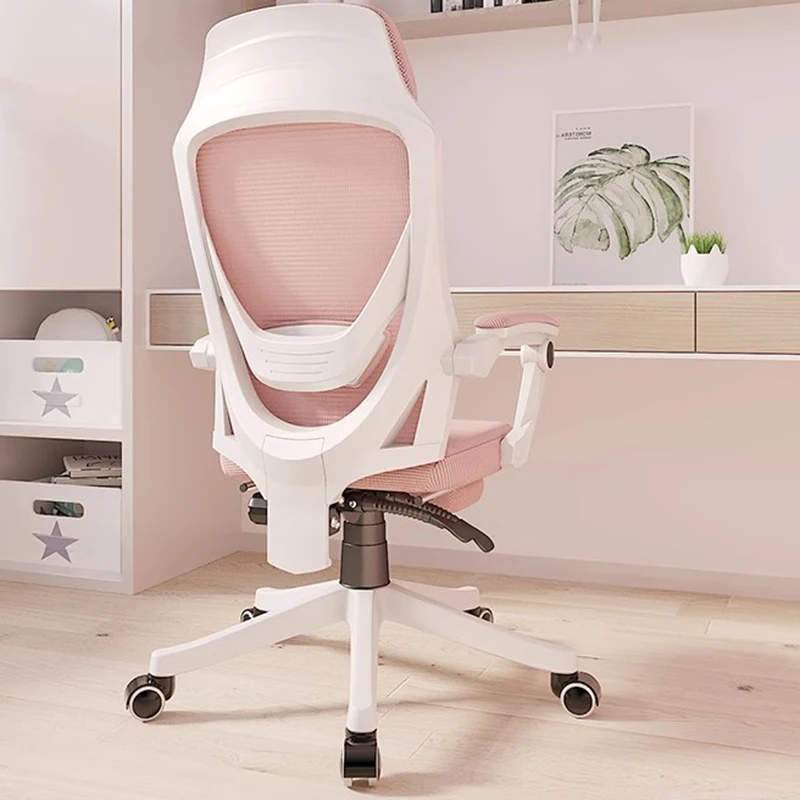 

Comfort Computer Chair Mobile Vanity Swivel Lazy Home Office Living Room Bedroom Barber Cadeiras De Escritorio Office Furniture