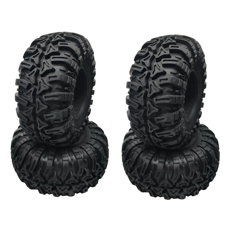4 шт., резиновые шины 2,2 дюйма 2,2x60 мм для 1/10 RC Crawler Traxxas TRX4 Axial SCX10 Wraith RR10
4 шт., резиновые шины 2,2 дюйма 2,2x60 мм для 1/10 RC Crawler Traxxas TRX4 Axial SCX10 Wraith RR10