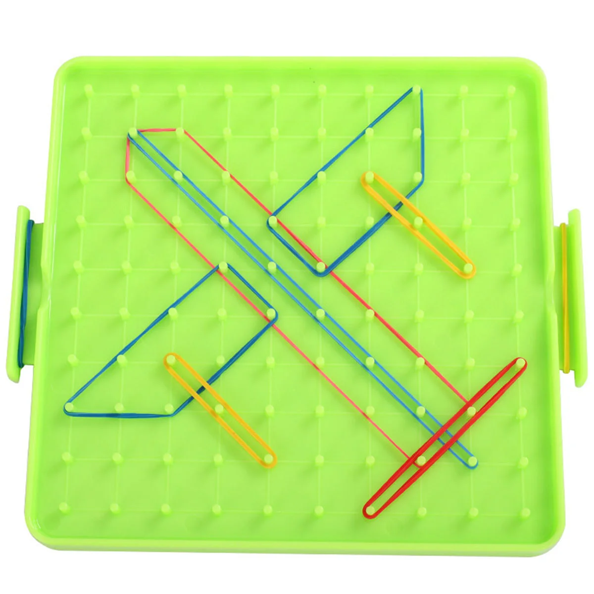 Geoboard Learning Material Geometric Geoboards Toys Double-sided Geoboard Plastic Geoboard Toy Kids Early Learning Toys
Geoboard Learning Material Geometric Geoboards Toys Double-sided Geoboard Plastic Geoboard Toy Kids Early Learning Toys