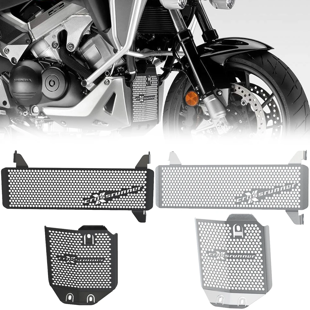 

Motorcycle Radiator Grille Guard Protector Cover Aluminum FOR Honda VFR800X VFR 800X VFR 800 X Crossrunner RC80/ 94 2015-2024