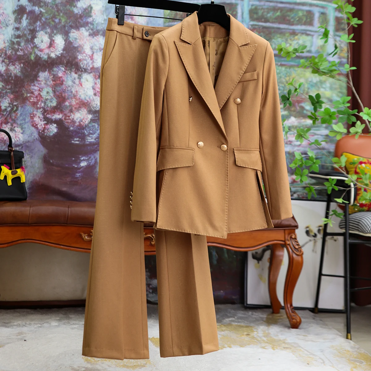 Slim Jacket Women Micro Suit Pants Fashion Suit 2023 Fall and Winter New Evening Dress Exactly Occasion Pants Suit
Slim Jacket Women Micro Suit Pants Fashion Suit 2023 Fall and Winter New Evening Dress Exactly Occasion Pants Suit