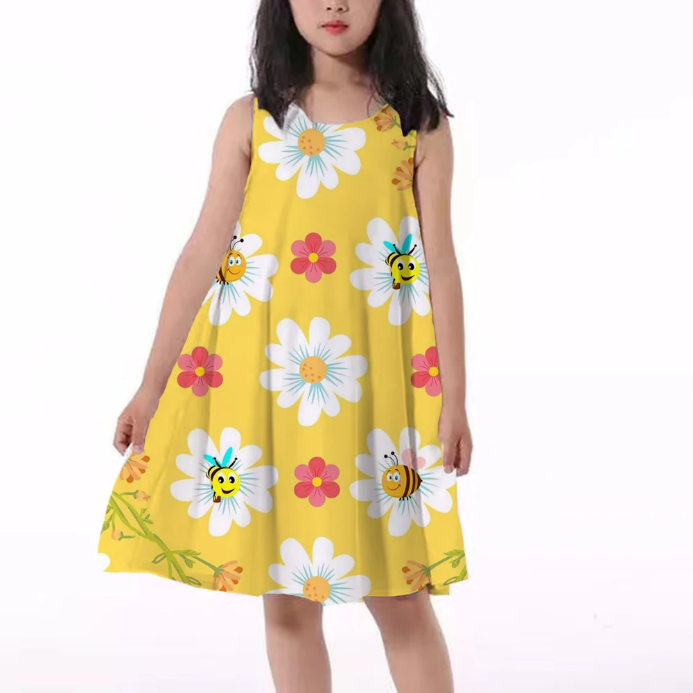 New Summer Dress Girl Rainbow 3D Print Dress Children's Party Sleeveless Dress Princess Tank Encanto Girls' Children's Dress
New Summer Dress Girl Rainbow 3D Print Dress Children's Party Sleeveless Dress Princess Tank Encanto Girls' Children's Dress