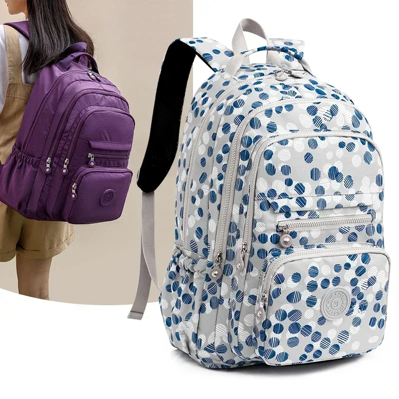 Female Travel Quality Nylon Sport Flower Girls Extra-large Printing Backpack Bag Women Outdoor School Bag Hiking Rucksack
Female Travel Quality Nylon Sport Flower Girls Extra-large Printing Backpack Bag Women Outdoor School Bag Hiking Rucksack