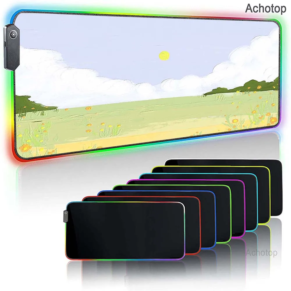 Kawaii painting RGB Computer Mouse Pad Gaming Mousepad Backlight Keyboard Pads Large Table Carpet Rubber Mouse Mat XXXL Desk Mat
Kawaii painting RGB Computer Mouse Pad Gaming Mousepad Backlight Keyboard Pads Large Table Carpet Rubber Mouse Mat XXXL Desk Mat