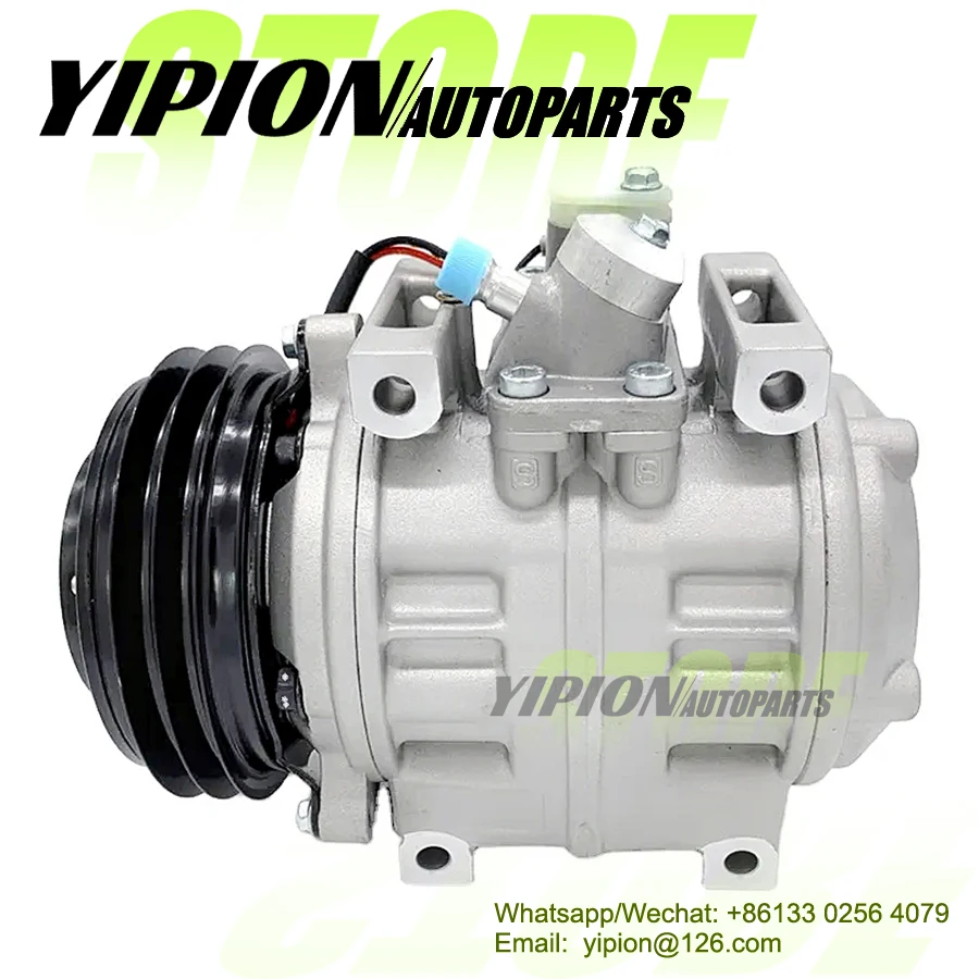 Auto Air Conditioning Compressor 12V/24V 10P30C for Toyota Coaster Mini Bus 24 Volt Pulley PV2 447220-0394 88320-36560
Auto Air Conditioning Compressor 12V/24V 10P30C for Toyota Coaster Mini Bus 24 Volt Pulley PV2 447220-0394 88320-36560