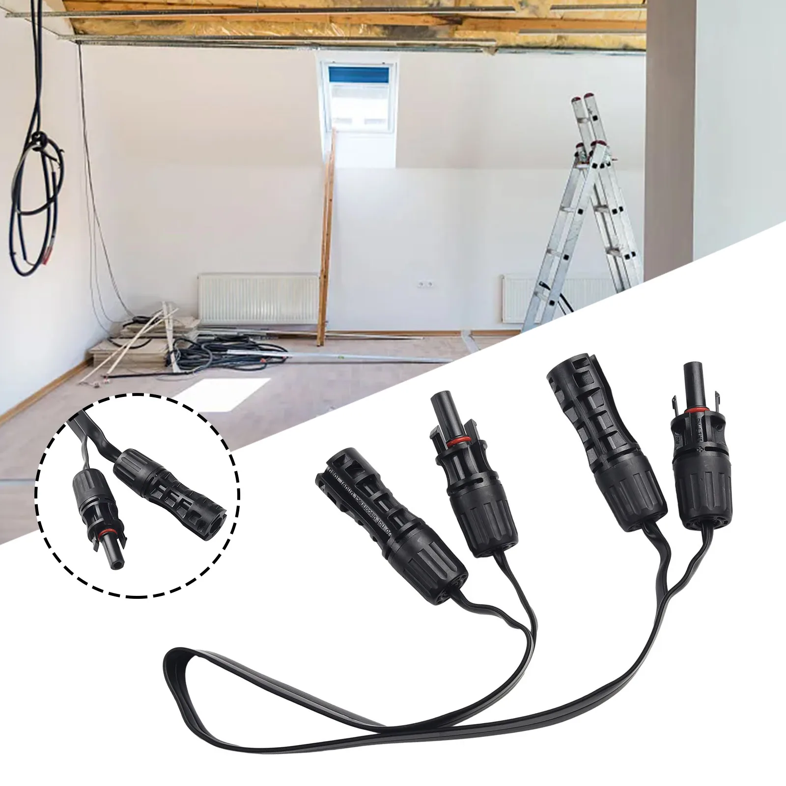 1Pair Photovoltaic Cable Flat Flexible Cable Extension Wire Solar Panel Connector Adapter 1kV Copper 90 Degree Bendable Cable
1Pair Photovoltaic Cable Flat Flexible Cable Extension Wire Solar Panel Connector Adapter 1kV Copper 90 Degree Bendable Cable