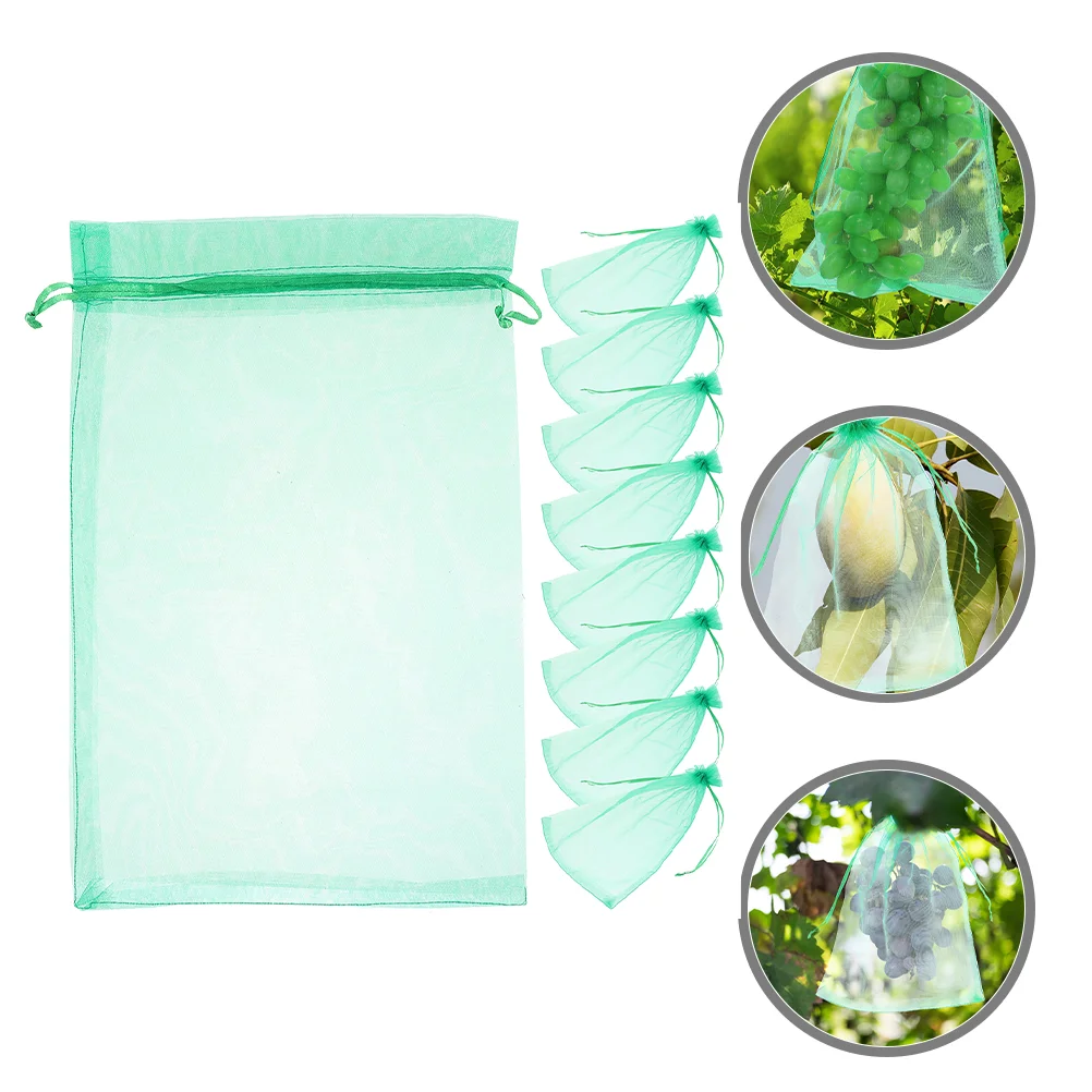 50 Pcs Fruits Gardening Tool Mesh Bag Net Bags for Vegetables Protector Pouches Drawstring Netting
50 Pcs Fruits Gardening Tool Mesh Bag Net Bags for Vegetables Protector Pouches Drawstring Netting