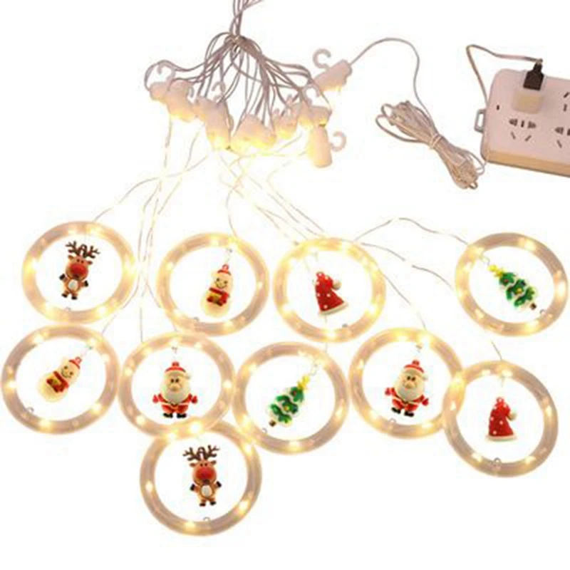 Christmas LED String Lights, Christmas Window Lights, Christmas Hanging Lights With USB, Christmas Curtain String Lights
Christmas LED String Lights, Christmas Window Lights, Christmas Hanging Lights With USB, Christmas Curtain String Lights