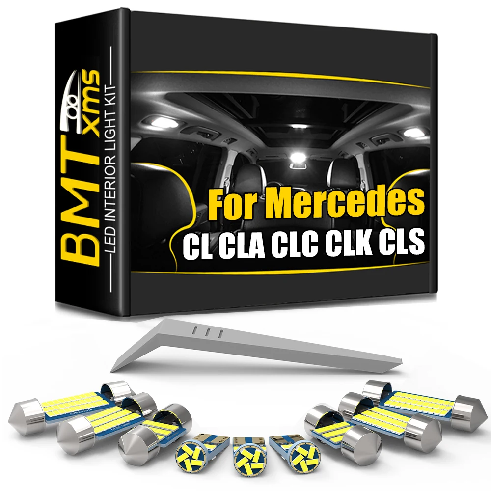BMTxms Canbus LED Interior Lights For Mercedes Benz CL C140 C215 C216 CLA C117 CLC CL203 CLK A209 C208 CLS C218 C219 1993-2018
BMTxms Canbus LED Interior Lights For Mercedes Benz CL C140 C215 C216 CLA C117 CLC CL203 CLK A209 C208 CLS C218 C219 1993-2018