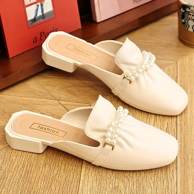 Women Slippers Baotou Summer Net Red Chic Fashion Female Casual Slippers All-match Single Women Shoes
Women Slippers Baotou Summer Net Red Chic Fashion Female Casual Slippers All-match Single Women Shoes