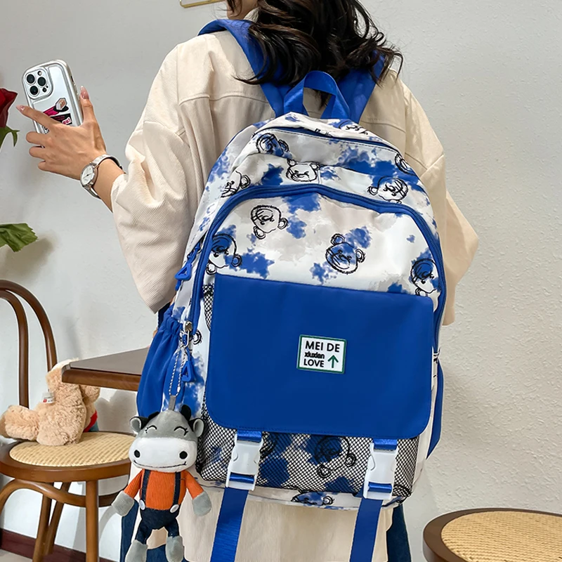 2023 Fashion Large-capacity School Bag New Trendy Nylon Backpack Girls Computer Travel Leisure Street University Book Backpack
2023 Fashion Large-capacity School Bag New Trendy Nylon Backpack Girls Computer Travel Leisure Street University Book Backpack