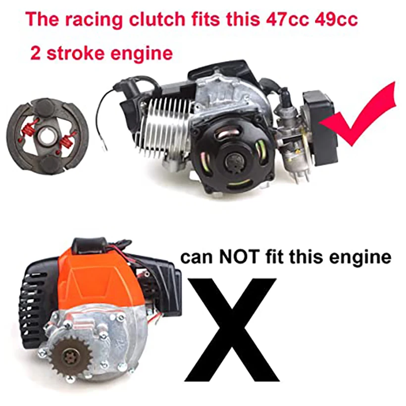 High 44-6 Performance Clutch Mini Motorcycle Motor Two Stroke Pocket Dirt Pit Bike ATV Quad Buggy 49Cc Parts
High 44-6 Performance Clutch Mini Motorcycle Motor Two Stroke Pocket Dirt Pit Bike ATV Quad Buggy 49Cc Parts