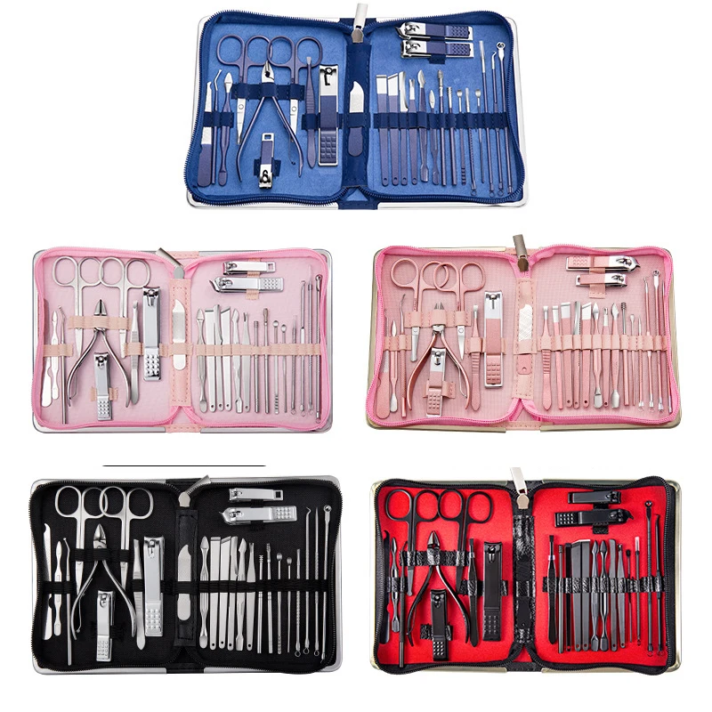 Professional Manicure,Nail Kit Scissors Clipper Set,Stainless Steel Pedicure Set,Grooming Portable Leather Travel Case for Him
Professional Manicure,Nail Kit Scissors Clipper Set,Stainless Steel Pedicure Set,Grooming Portable Leather Travel Case for Him