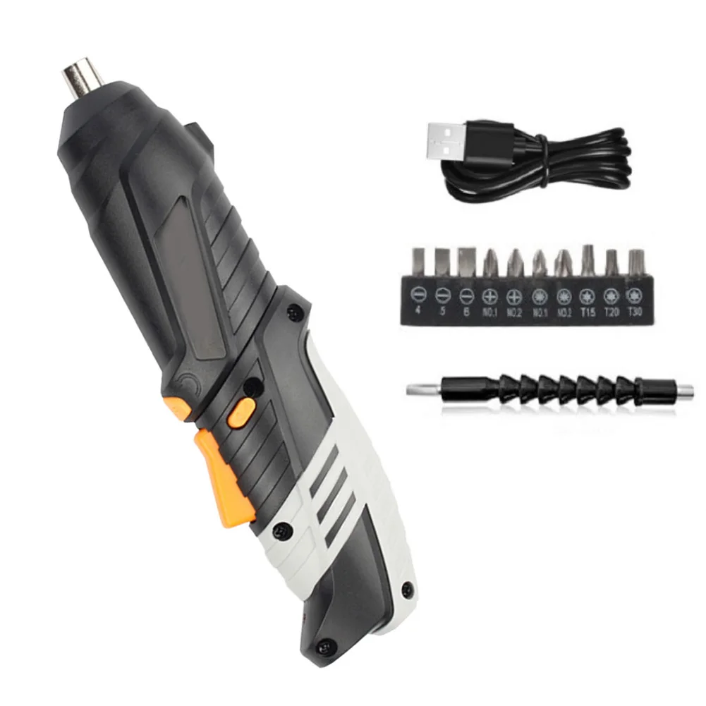 Electric Impact Screwdriver 3.6V Battery Rechargeable Cordless Drill Driver Flexible Shaft Set For Household Repairing Tools
Electric Impact Screwdriver 3.6V Battery Rechargeable Cordless Drill Driver Flexible Shaft Set For Household Repairing Tools
