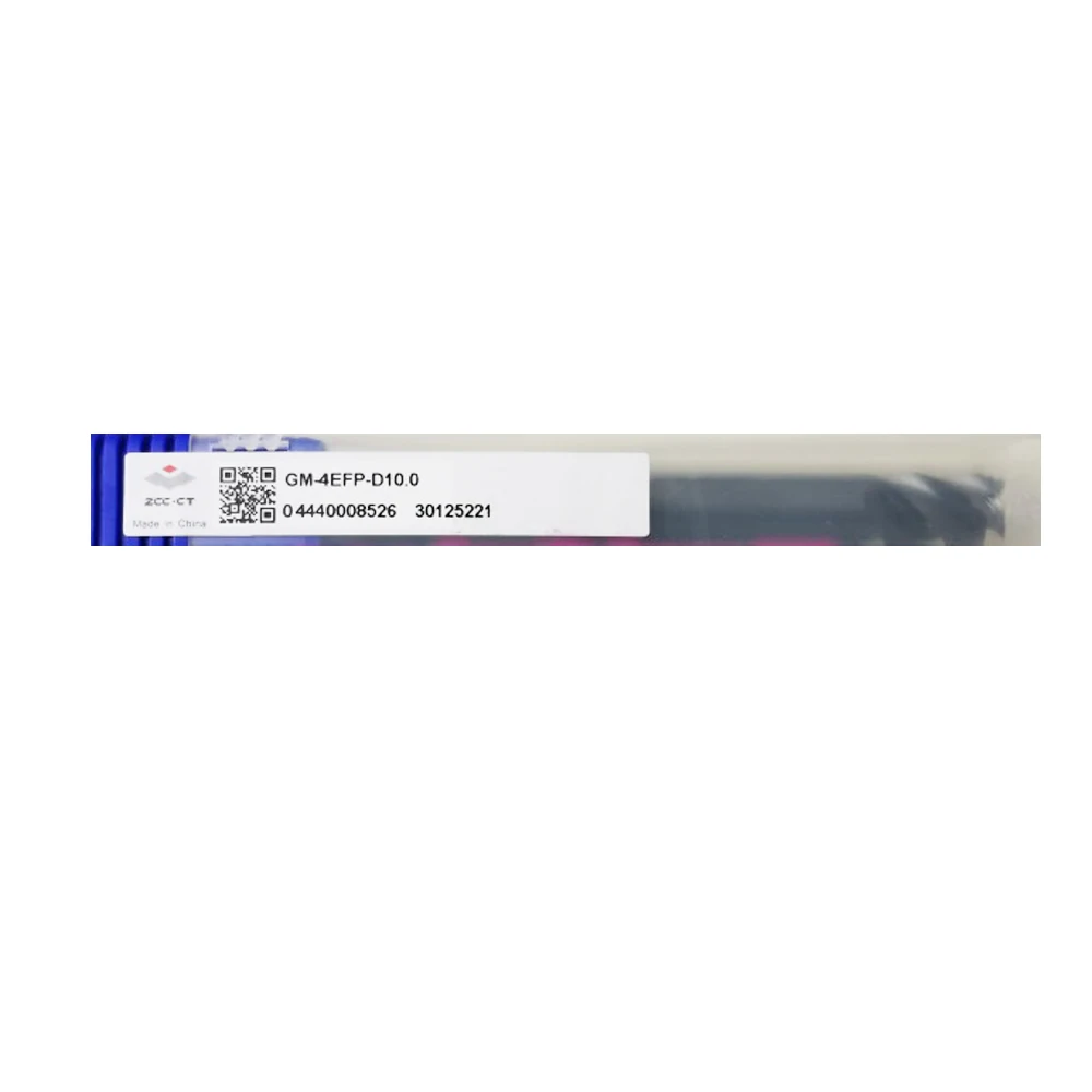 ZCC GM-4EFP-D10.0 Solid Tungsten Steel 4 Flute End Mill 
ZCC GM-4EFP-D10.0 Solid Tungsten Steel 4 Flute End Mill