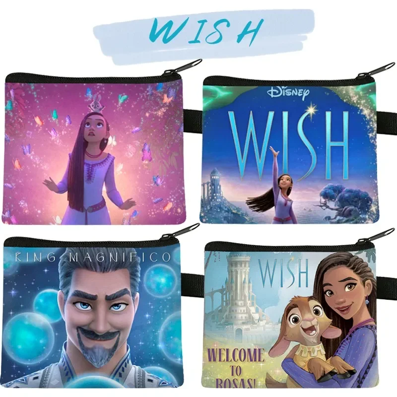 New Movie Disney Wish Aisha Coin Purse for Girls Cartoon Anime Princess Aisha Mini Wallet Portable Key Storage Bag Card Holder
New Movie Disney Wish Aisha Coin Purse for Girls Cartoon Anime Princess Aisha Mini Wallet Portable Key Storage Bag Card Holder