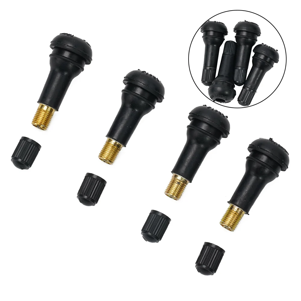 4Pcs TR413 Tire Rubber Valve Snap-In Car Wheel Tyre Tubeless Tire EPDM Rubber - A Synthetic Rubber That Is Weather Resistant. -
4Pcs TR413 Tire Rubber Valve Snap-In Car Wheel Tyre Tubeless Tire EPDM Rubber - A Synthetic Rubber That Is Weather Resistant. -