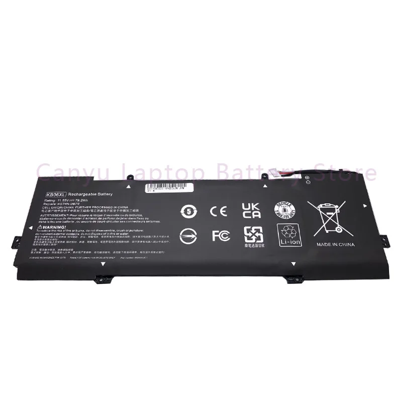 Новый аккумулятор KB06XL для ноутбука Hp Spectre x360 15-BL002XX Z6K96EA Z6K97EA Z6K99EA Z6L00EA Z6L01EA Z6L02EA
Новый аккумулятор KB06XL для ноутбука Hp Spectre x360 15-BL002XX Z6K96EA Z6K97EA Z6K99EA Z6L00EA Z6L01EA Z6L02EA