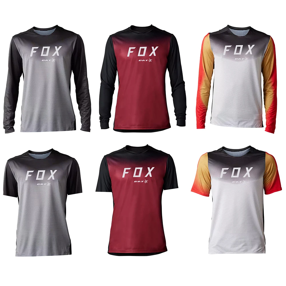Men's MTB Downhill Jersey Mountain Bike Motorcycle BATFOX Shirt Outdoor Sports Breathable Cycling Jersey
Men's MTB Downhill Jersey Mountain Bike Motorcycle BATFOX Shirt Outdoor Sports Breathable Cycling Jersey
