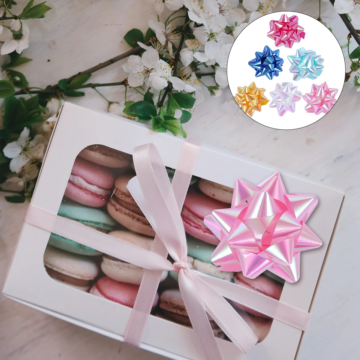 3inch Pull Bow Gift Ribbons Flower Wrappers For Christmas Wedding Events Birthday Decoration Mixed Color
3inch Pull Bow Gift Ribbons Flower Wrappers For Christmas Wedding Events Birthday Decoration Mixed Color