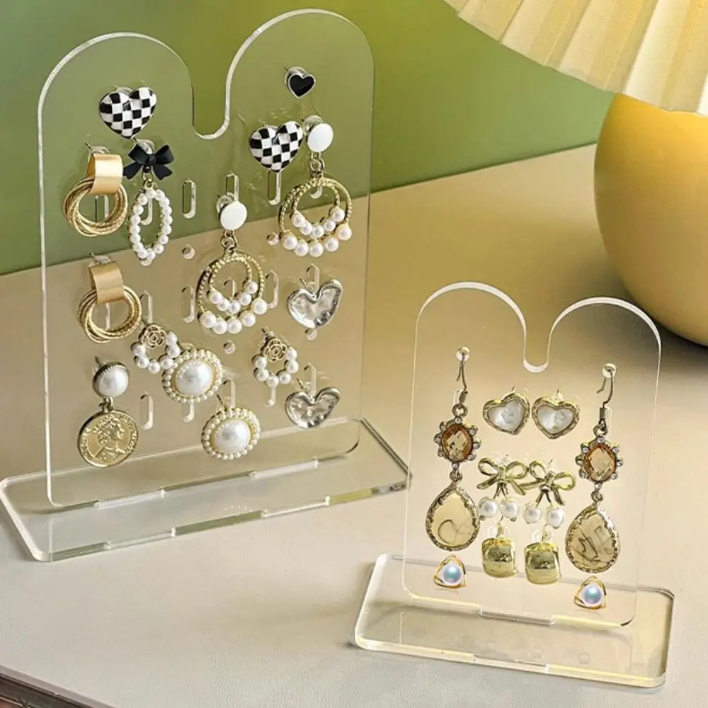 Transparent Acrylic Earrings Display Rack Jewelry Storage Hanger Creative Simple Fashion Stand Practical
Transparent Acrylic Earrings Display Rack Jewelry Storage Hanger Creative Simple Fashion Stand Practical