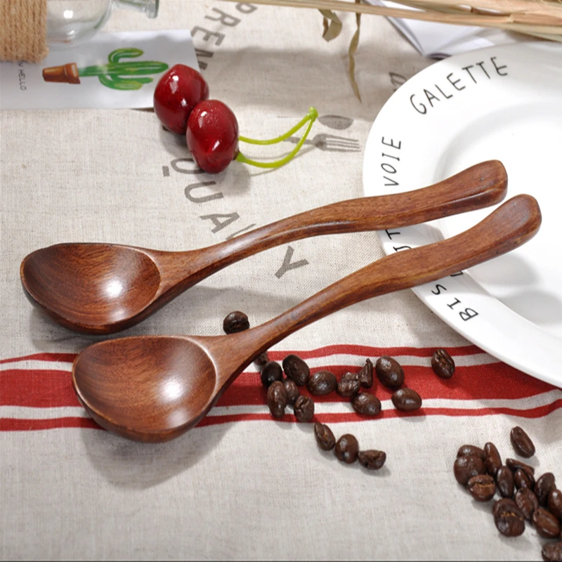 Wooden Natural Round Dessert Spoons Cooking Spoon Soup Cooking Mixing Stirr Korean Style Kitchen Utensil Eco-Friendly Reusable
Wooden Natural Round Dessert Spoons Cooking Spoon Soup Cooking Mixing Stirr Korean Style Kitchen Utensil Eco-Friendly Reusable
