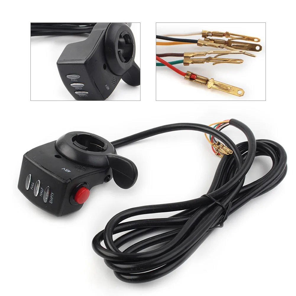 Motorcycle 48V Twist Throttle Thumb Control Assembly For Electric Bike Scooter Mobility
Motorcycle 48V Twist Throttle Thumb Control Assembly For Electric Bike Scooter Mobility