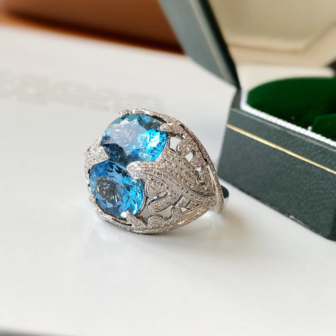 100% Solid S925 Sterling Silver Blue Sapphire Jewelry for Women Anillos De Wedding Bands Silver Origin Sapphire Gemstone Box
100% Solid S925 Sterling Silver Blue Sapphire Jewelry for Women Anillos De Wedding Bands Silver Origin Sapphire Gemstone Box