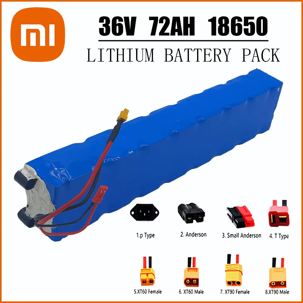 xiaomi suitable for scooter E Twow scooter m365 pro ebike backup power supply 36V72Ah 18650 lithium battery pack 10S3P 600W 
xiaomi suitable for scooter E Twow scooter m365 pro ebike backup power supply 36V72Ah 18650 lithium battery pack 10S3P 600W