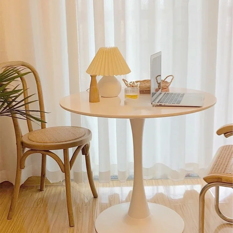 round Table Milk Tea Shop White Negotiation Dining Table Leisure Household Coffee Table Balcony Small and Chair
round Table Milk Tea Shop White Negotiation Dining Table Leisure Household Coffee Table Balcony Small and Chair
