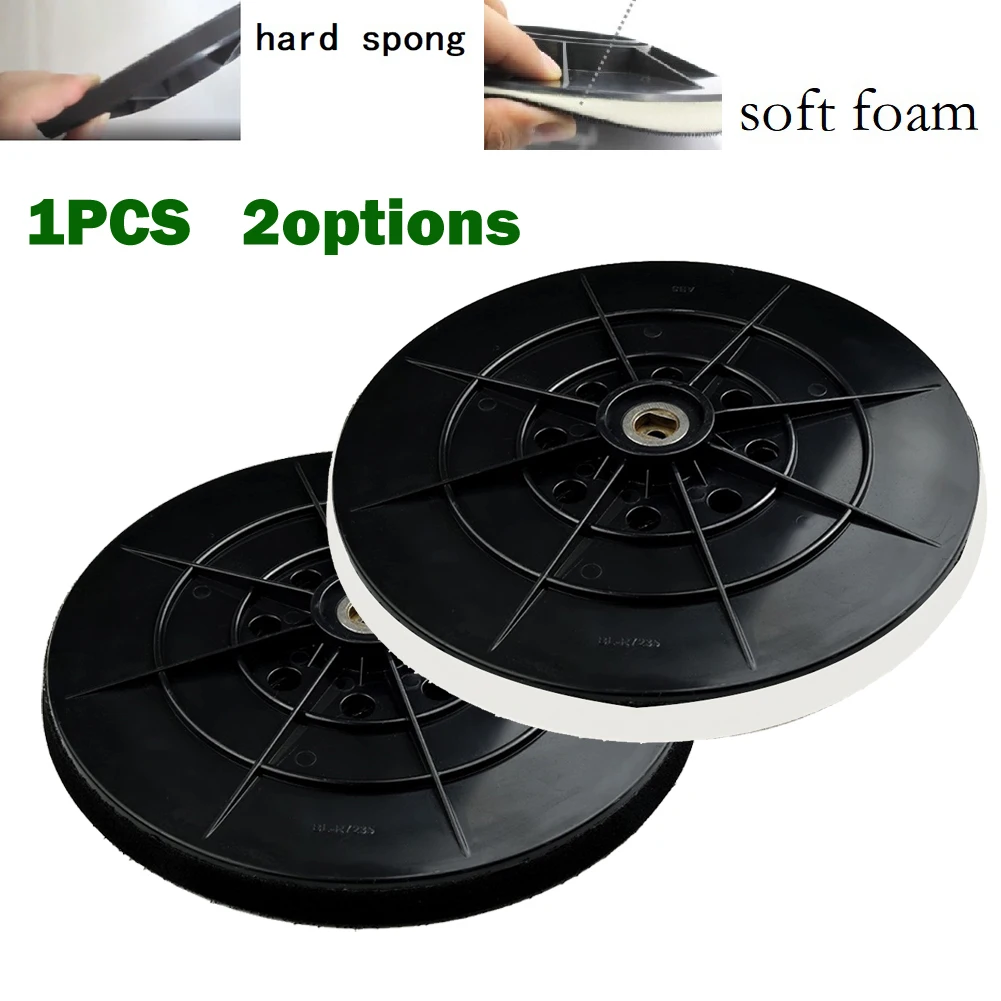 Drywall Sander Hook And Loop 8 Hole 9 Inch 215mm Backup Pad With 6mm Thread Sanding Disc Hard/soft Spong For Dustless Sanders
Drywall Sander Hook And Loop 8 Hole 9 Inch 215mm Backup Pad With 6mm Thread Sanding Disc Hard/soft Spong For Dustless Sanders