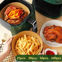 50pcs Air Fryer Disposable Paper Liner Non-Stick Mat Steamer Round Paper Baking Mats Kitchen Air Fryer Baking Accessories
50pcs Air Fryer Disposable Paper Liner Non-Stick Mat Steamer Round Paper Baking Mats Kitchen Air Fryer Baking Accessories