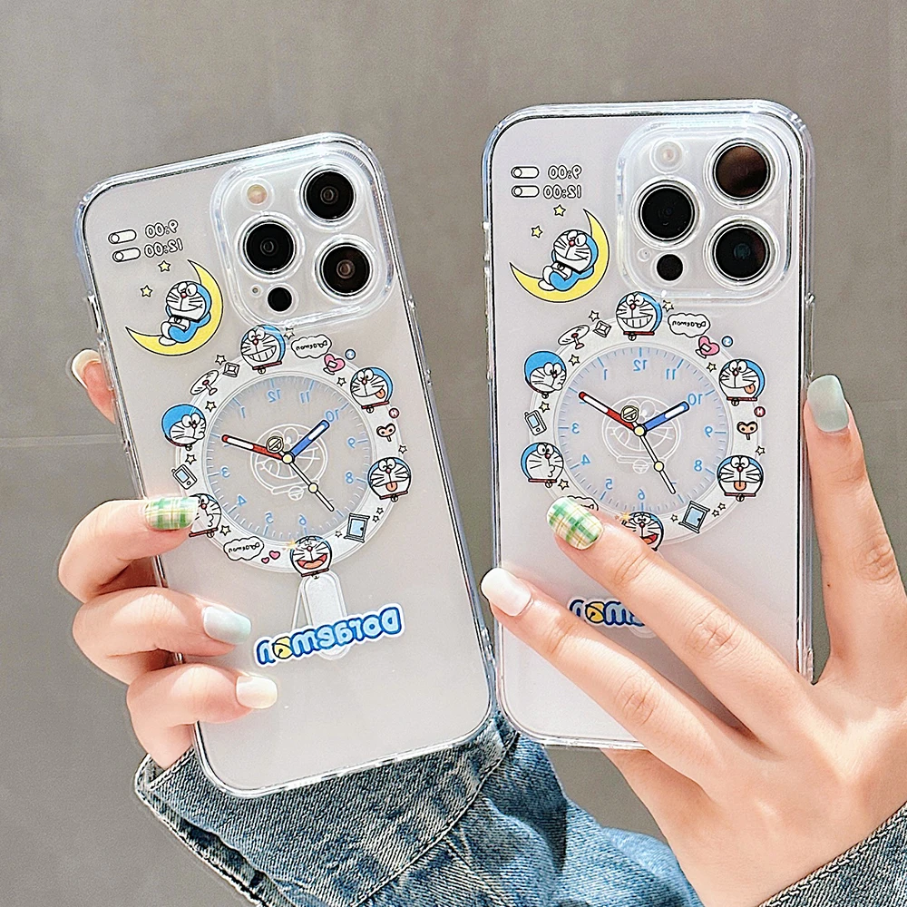 Sanrio Doraemons Clear for Magsafe Magnetic Phone Case for IPhone 15 14 13 12 11 Pro Max Plus Soft Anti-fall Back Cover
Sanrio Doraemons Clear for Magsafe Magnetic Phone Case for IPhone 15 14 13 12 11 Pro Max Plus Soft Anti-fall Back Cover