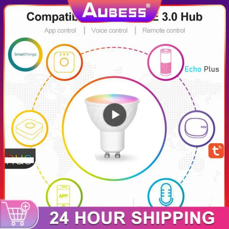 

Spotlight Bulb Over 30000 Hours 3.0 Smart Color Changing Warm Cool Light Intelligent Voice Control Home Appliances