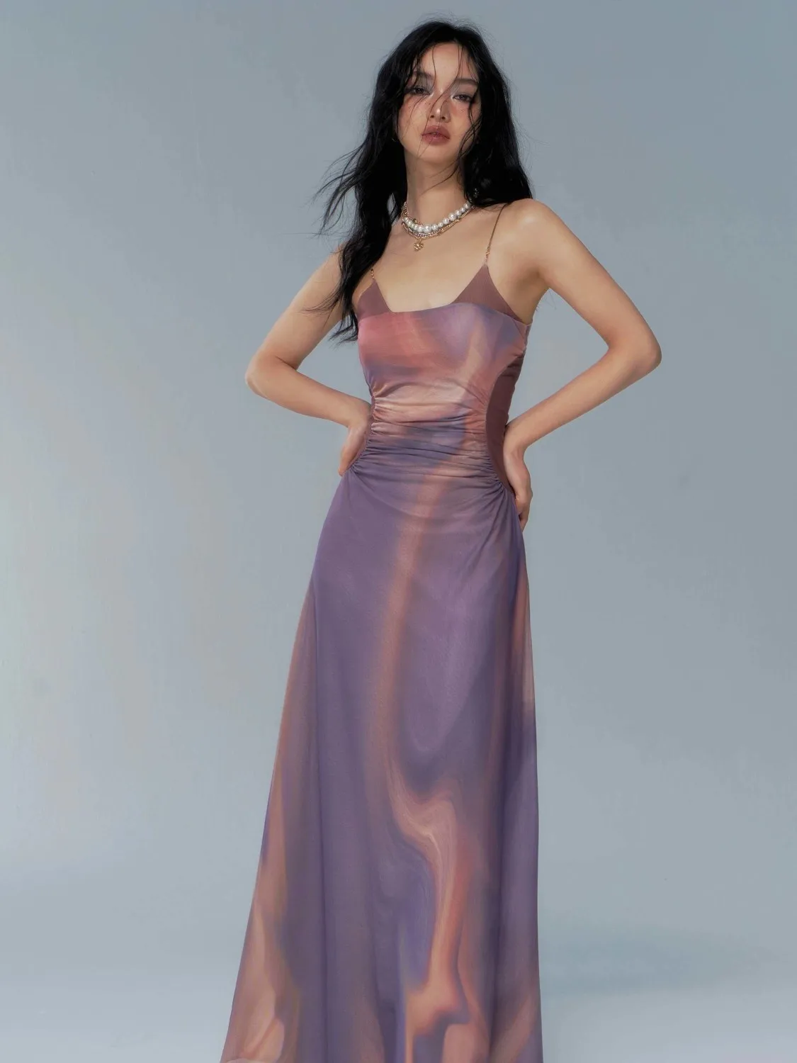 Women's holiday style dress with matching color pleats, off the shoulder camisole dress y2k dress
Women's holiday style dress with matching color pleats, off the shoulder camisole dress y2k dress