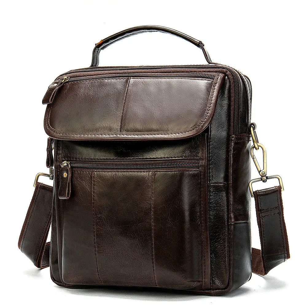 New Leather Men's Shoulder Bag Cowhide Leisure Handbag Crazy Horse Leather Retro Men's Bag Crossbody Purses For Men
New Leather Men's Shoulder Bag Cowhide Leisure Handbag Crazy Horse Leather Retro Men's Bag Crossbody Purses For Men