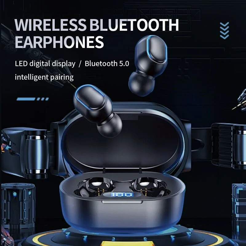 2023 New Bluetooth Earphones Tws In Ear Bluetooth 50 Intelligent Digital Display Sports Stereo Microphone Wireless Earphones
2023 New Bluetooth Earphones Tws In Ear Bluetooth 50 Intelligent Digital Display Sports Stereo Microphone Wireless Earphones