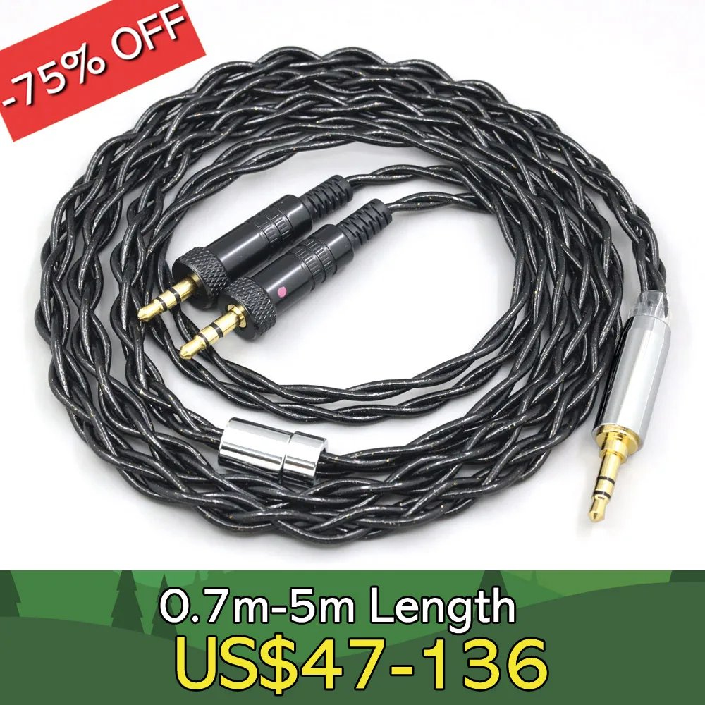 99% Pure Silver Palladium Graphene Floating Gold Cable For Sony MDR-Z1R MDR-Z7 MDR-Z7M2 With Screw To Fix LN008351
99% Pure Silver Palladium Graphene Floating Gold Cable For Sony MDR-Z1R MDR-Z7 MDR-Z7M2 With Screw To Fix LN008351