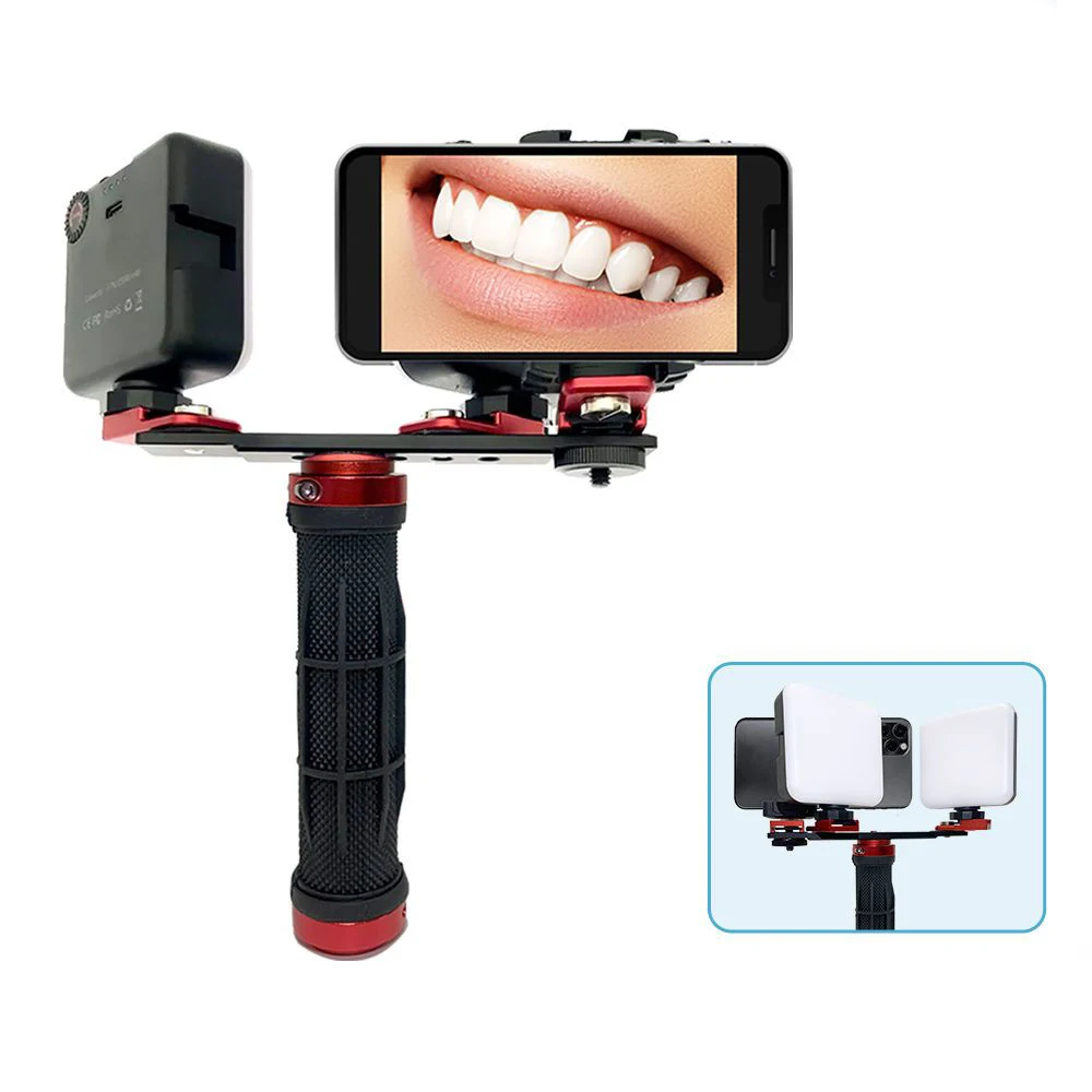 Dentist Treatment Light Brightness adjustment Oral Filling Twin Flash Light Mobile Phone Dental Photography Equipment
Dentist Treatment Light Brightness adjustment Oral Filling Twin Flash Light Mobile Phone Dental Photography Equipment