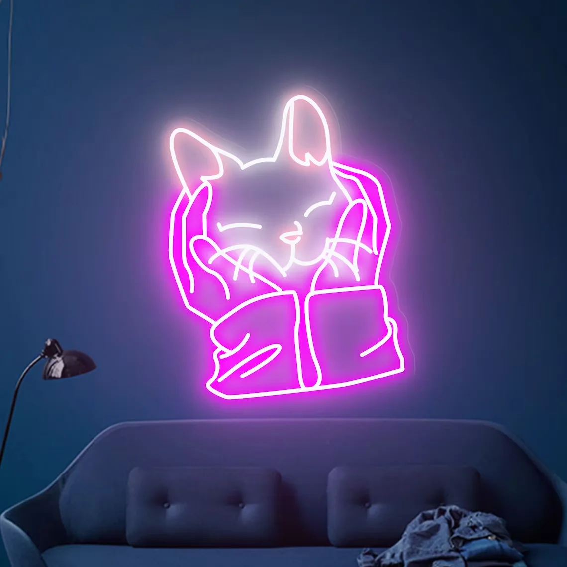 Светодиодная неоновая вывеска Pet Your Cat, неоновая вывеска в виде животного, декор для зоомагазина, милый Настенный декор для спальни, зоомагазина, неоновая вывеска
Светодиодная неоновая вывеска Pet Your Cat, неоновая вывеска в виде животного, декор для зоомагазина, милый Настенный декор для спальни, зоомагазина, неоновая вывеска