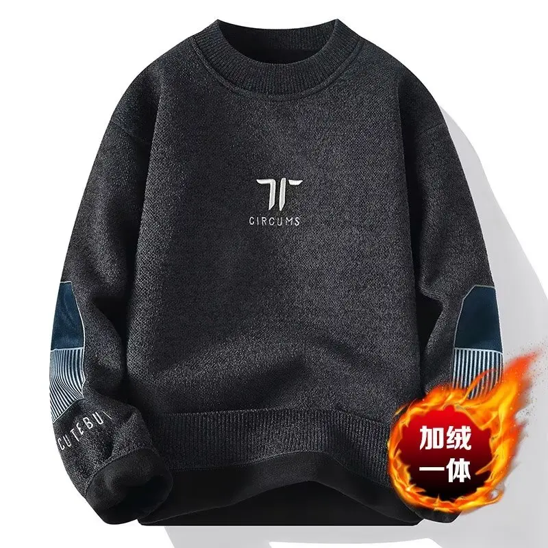 Plush Warm Sweater Autumn Winter Men's Sweaters High Quality Slim Fit O-neck Top Men's Clothing Japan Fashion Pullovers 2023 New
Plush Warm Sweater Autumn Winter Men's Sweaters High Quality Slim Fit O-neck Top Men's Clothing Japan Fashion Pullovers 2023 New