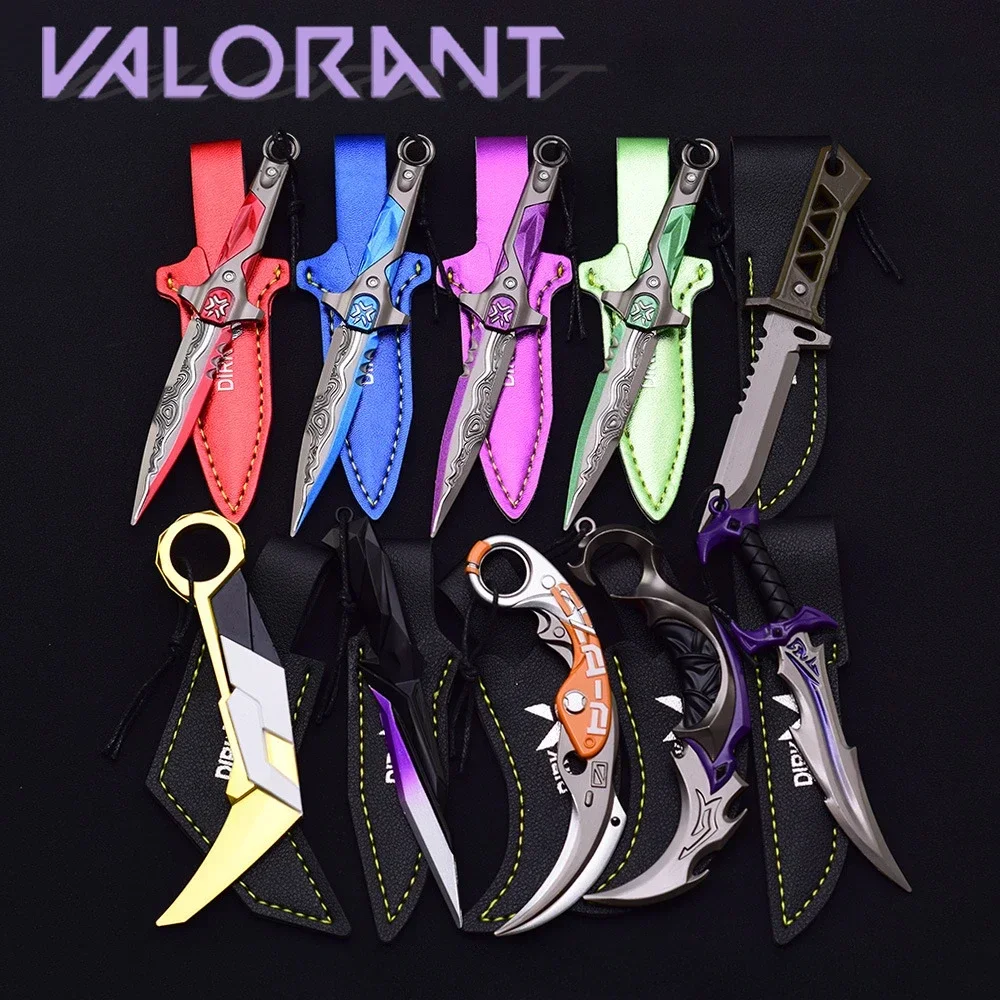 Valorant Φ скоростной гоночный коготь нож фиолетовый золотой Frenzy 11 см оружие реквизит модель украшения косплей оружие слова игрушки
Valorant Φ скоростной гоночный коготь нож фиолетовый золотой Frenzy 11 см оружие реквизит модель украшения косплей оружие слова игрушки