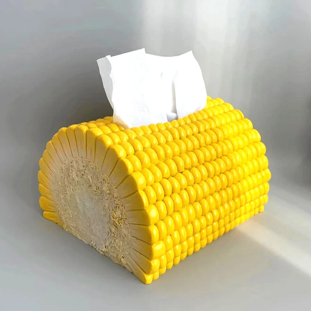 Corn Tissue Box Office Decor Paper Holder Vintage Kitchen Decoration Novelty Napkin Resin Desk
Corn Tissue Box Office Decor Paper Holder Vintage Kitchen Decoration Novelty Napkin Resin Desk