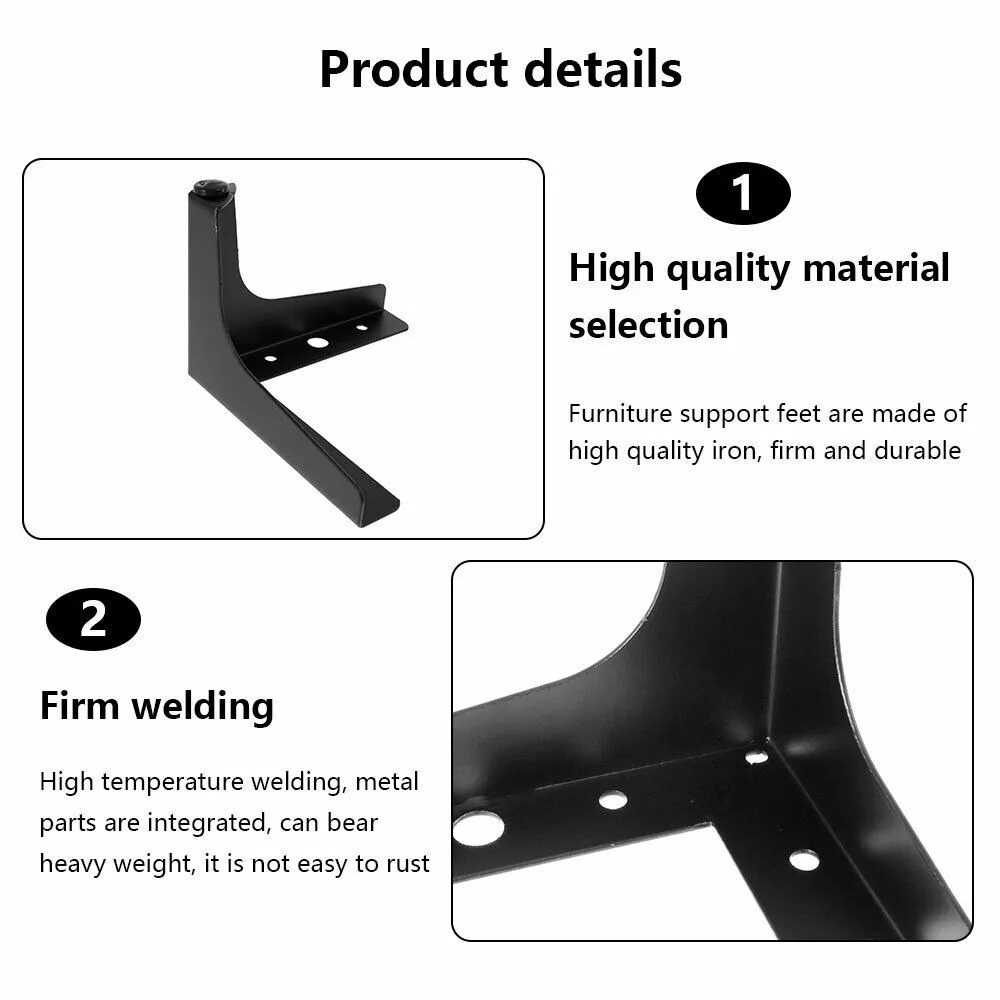 Furniture Furniture Sofa Leg Practical 1/4pcs Replacement Sofa Steel Triangle Components Easy To Use 4Inch Durable
Furniture Furniture Sofa Leg Practical 1/4pcs Replacement Sofa Steel Triangle Components Easy To Use 4Inch Durable