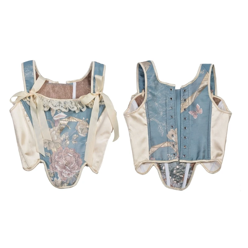 Fishbone Lace Corset Vest Bustier Women Casual Waist Shaper AnimeParty Costume N7YF
Fishbone Lace Corset Vest Bustier Women Casual Waist Shaper AnimeParty Costume N7YF