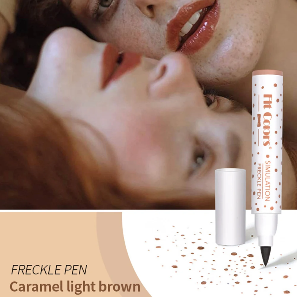Light/Dark Brown Freckle Pen Natural Lifelike Fake Freckles Pen for Long Lasting Look Dot Spot Pen Makeup for Women
Light/Dark Brown Freckle Pen Natural Lifelike Fake Freckles Pen for Long Lasting Look Dot Spot Pen Makeup for Women