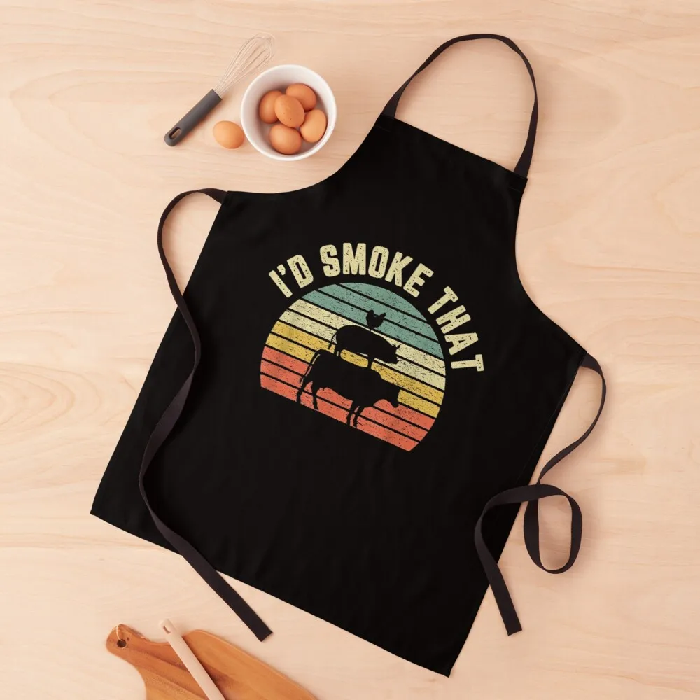 Funny Bbq Shirt I d Smoke That Retro Barbeque Grilling Gift Apron woman work apron kitchen apron ladies
Funny Bbq Shirt I d Smoke That Retro Barbeque Grilling Gift Apron woman work apron kitchen apron ladies