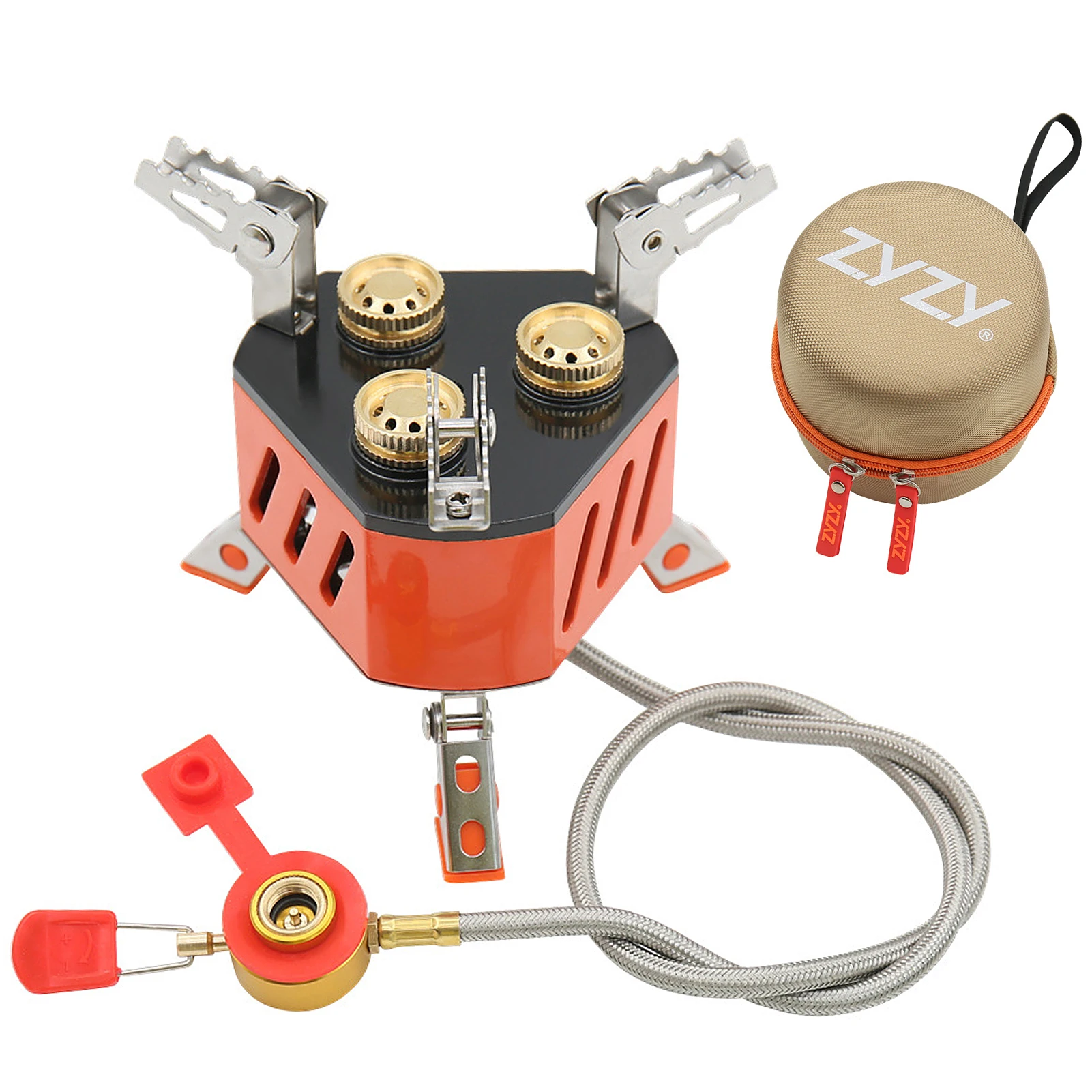 ZYZY 13800W 3-Core Foldable Camping Stove Gas Burner Portable Outdoor Furnace For Outdoor Fishing Hiking Traveling Cooking
ZYZY 13800W 3-Core Foldable Camping Stove Gas Burner Portable Outdoor Furnace For Outdoor Fishing Hiking Traveling Cooking